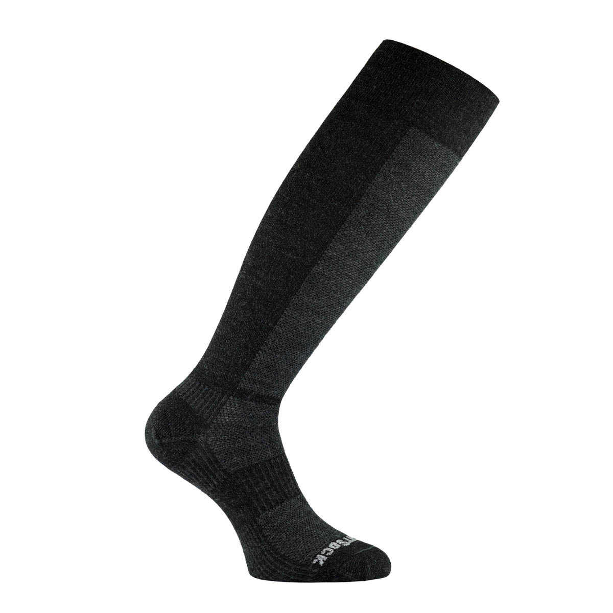 Wrightsock Merino Coolmesh II OTC: leichte, kniehohe Socke ohne Polsterung für Wintersport mit Merinowolle und Anti-Blasen-System